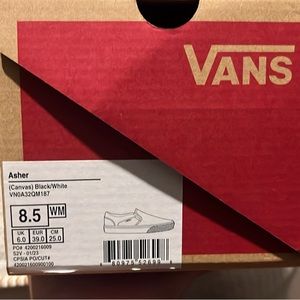 Asher Canvas Vans